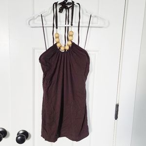 4/10 THE LIMITED TOP HALTER